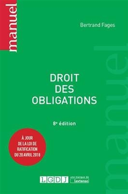 Droit des obligations - Bertrand Fages