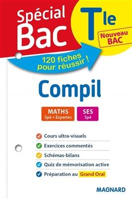 Compil terminale, nouveau bac : maths spé + expertes, SES spé : 120 fiches pour réussir ! - Vito Punta, Sophie Mattern, Céline Charles