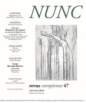 Nunc, n° 47. Roberto Juarroz -  Revue