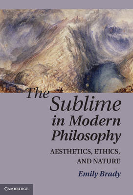 Sublime in Modern Philosophy -  Emily Brady