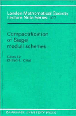 Compactification of Siegel Moduli Schemes - 