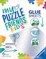 Ravensburger Kinderpuzzle - 13301 My Puzzle Friends Glue Sheets - Klebefolien für Kinderpuzzle