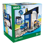 33813 BRIO Polizeistation mit Einsatzfahrzeug