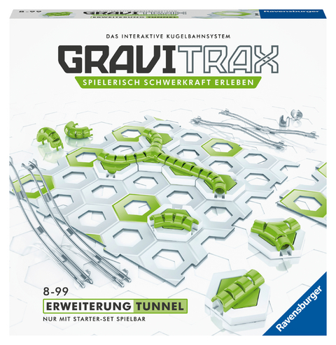 Ravensburger GraviTrax Kugelbahn - Erweiterung Tunnel 27614, für Kinder ab 8 Jahren und Erwachsene