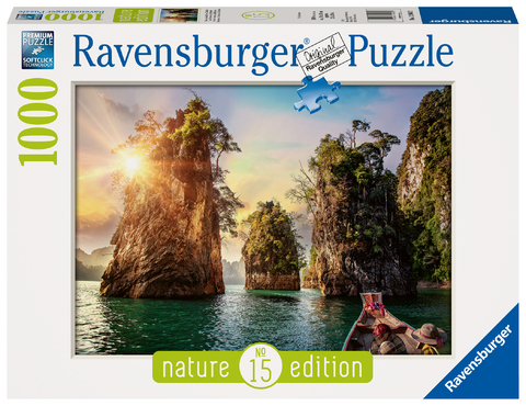 Three rocks in Cheow, Thailand (Puzzle)