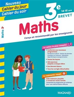 Maths 3e, 14-15 ans : brevet - Annie Le Goff, Françoise Peynaud