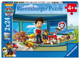 Ravensburger Kinderpuzzle - 09085 Hilfsbereite Spürnasen - Puzzle für Kinder ab 4 Jahren, Paw Patrol Puzzle mit 2x24 Teilen
