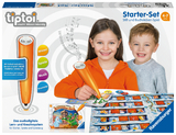 Ravensburger tiptoi Starter-Set 00802: Stift und Buchstaben-Spiel - Lernsystem für Kinder ab 4 Jahren - 