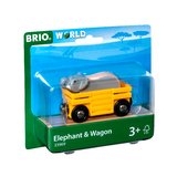 33969 BRIO Tierwaggon Elefant