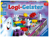 Ravensburger 25042 - Logi-Geister - Spielen und Lernen für Kinder, Lernspiel für Kinder von 5-10 Jahren, Spielend Neues Lernen für 2-4 Spieler - Baars, Gunter
