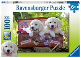 Ravensburger Kinderpuzzle - 10538 Verschnaufpause - Hunde-Puzzle für Kinder ab 6 Jahren, mit 100 Teilen im XXL-Format