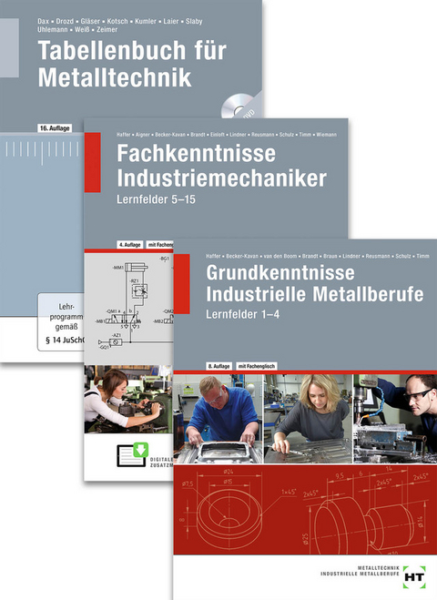 Paketangebot Der Industriemechaniker - Hubert Aigner, Angelika Becker-Kavan, Gregor van den Boom, Finn Brandt, Christof Braun, Wilhelm Dax, Nikolaus Drozd, Manfred Einloft, Wolf-Dieter Gläser, Reiner Haffer, Günter Kotsch, Bernd Kumler, Heribert Laier, Volker Lindner, Elisabeth Schulz, Johann Slaby, Jochen Timm, Andreas Uhlemann, Albert Weiß, Achim Wiemann, Klaus Zeimer