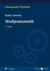 Strafprozessrecht - Beulke, Werner; Swoboda, Sabine