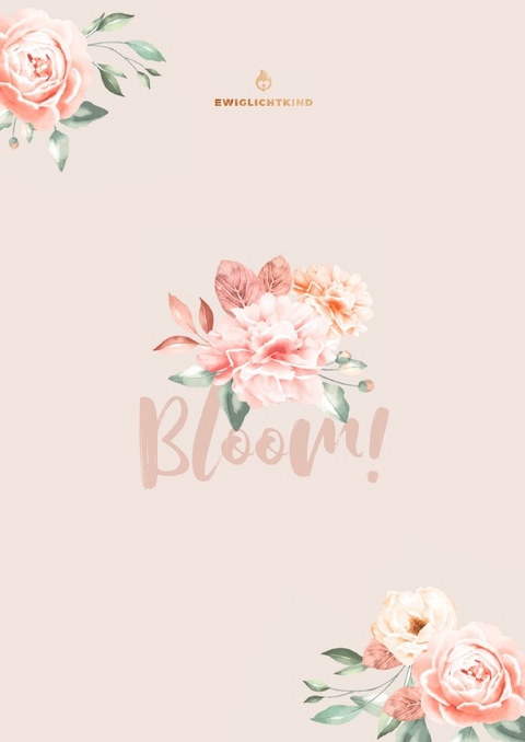 ewiglichtkind – Notizbuch „Bloom“ - Daniela Faltz