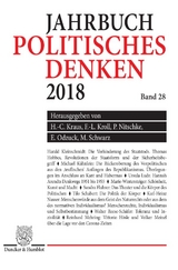Politisches Denken. Jahrbuch 2018. - 