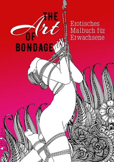 The Art of Bondage - erotisches Malbuch für Erwachsene - Musterstück Grafik