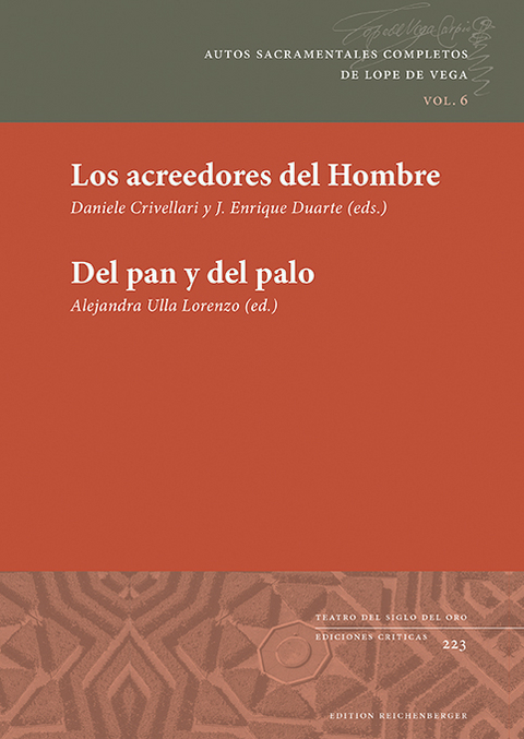 Los acreedores del Hombre | ﻿Del pan y del palo - Félix Lope de Vega