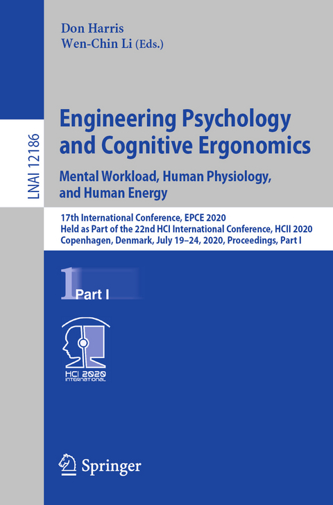 Engineering Psychology and Cognitive Ergonomics. Mental Workload, Human Physiology, and Human Energy - 