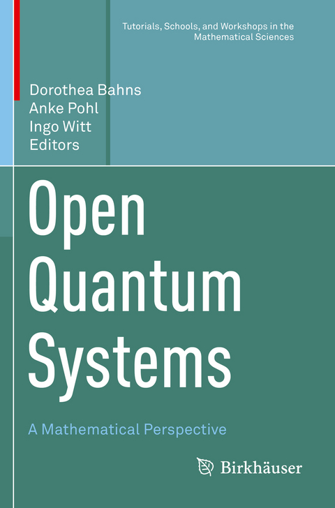 Open Quantum Systems - 