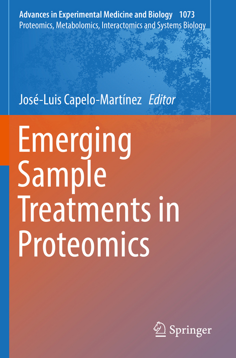 Emerging Sample Treatments in Proteomics - 