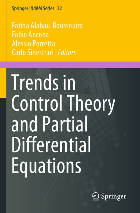 Trends in Control Theory and Partial Differential Equations - 