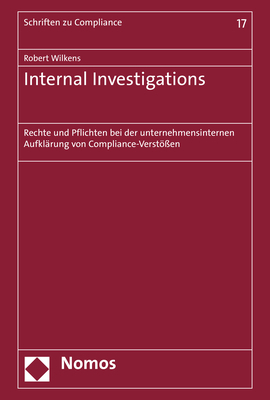 Internal Investigations - Robert Wilkens