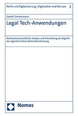 Legal Tech-Anwendungen - Daniel Timmermann