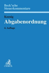 Abgabenordnung - Koenig, Ulrich