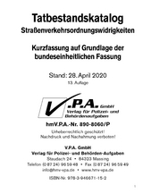13 . Ergänzungslieferung zum Bundeseinheitlichen Tatbestandskatalog - Polizeifassung - V.P.A. GmbH