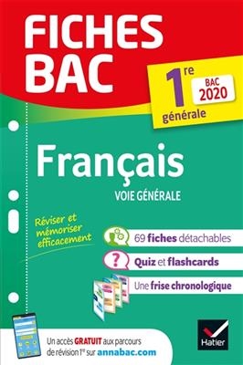 Français voie générale, 1re générale : bac 2020 - Hélène Bernard, Denise Huta