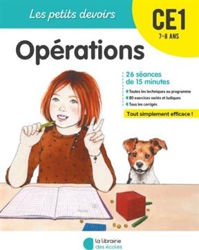 Opérations CE1, 7-8 ans : 26 séances de 15 minutes - Natalie Paire