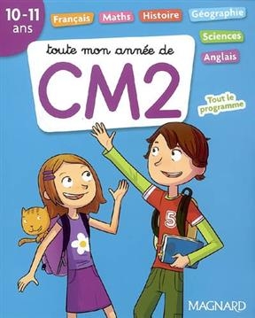 Toute mon année de CM2, 10-11 ans - Martine Palau