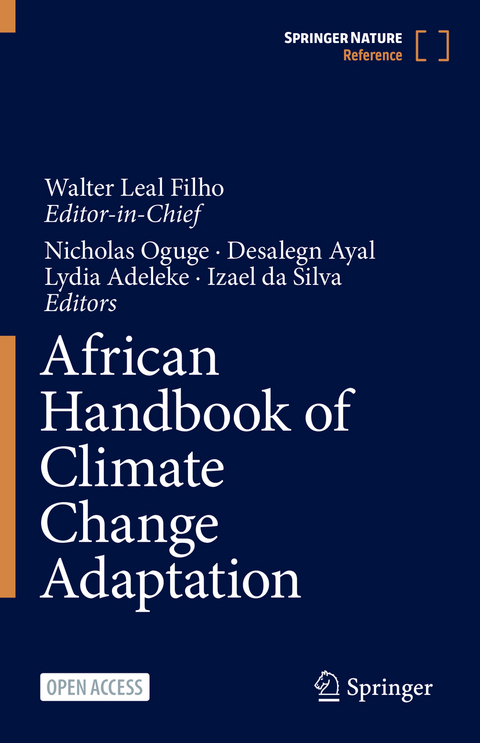 African Handbook of Climate Change Adaptation - 