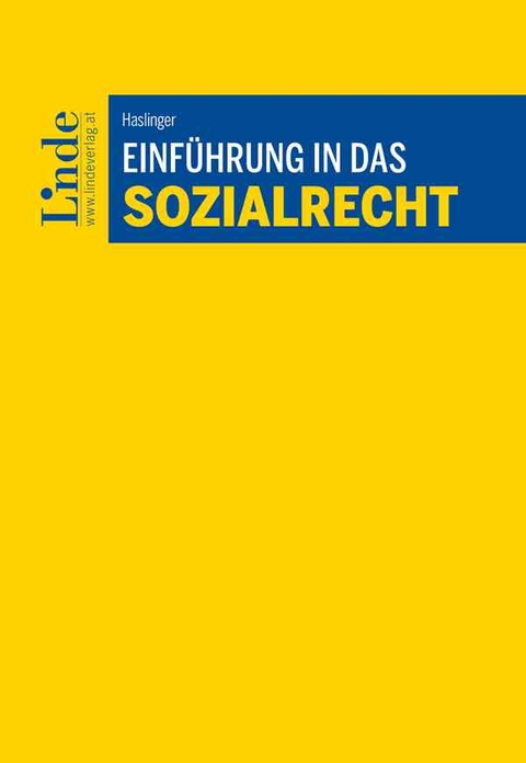 Einführung in das Sozialrecht - Paul Haslinger