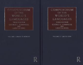 Compendium of the World''s Languages -  George L. Campbell,  Gareth King