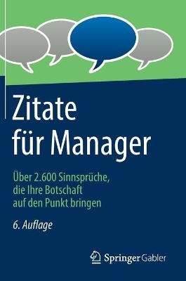 Zitate für Manager