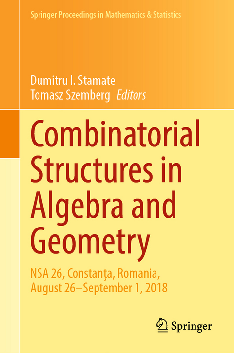 Combinatorial Structures in Algebra and Geometry - 