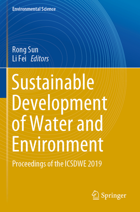 Sustainable Development of Water and Environment - 