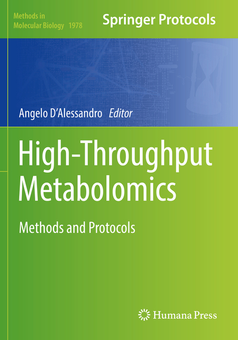 High-Throughput Metabolomics - 