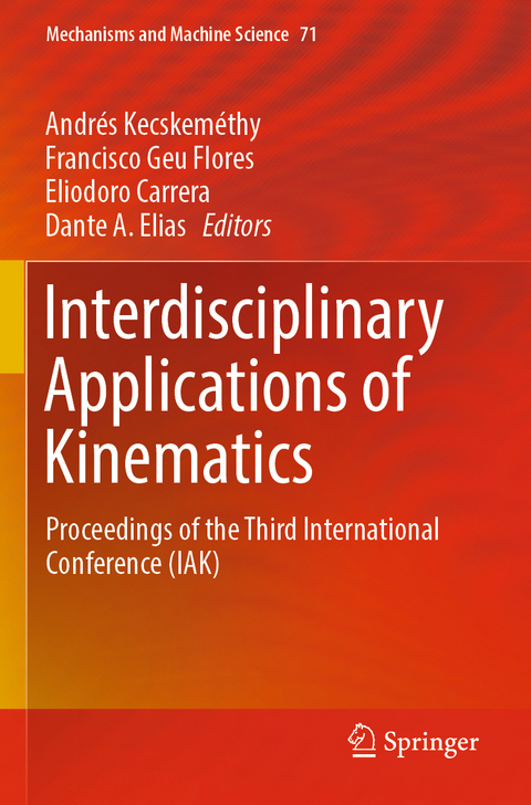 Interdisciplinary Applications of Kinematics - 