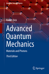 Advanced Quantum Mechanics - Dick, Rainer