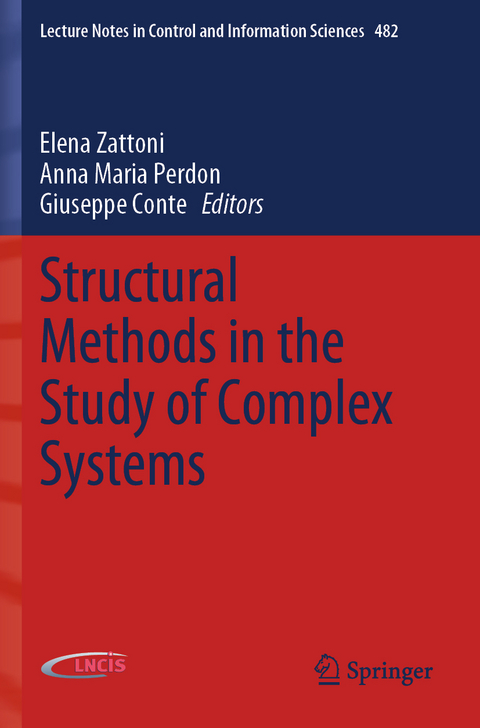 Structural Methods in the Study of Complex Systems - 