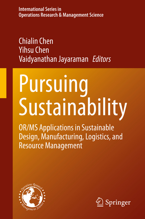 Pursuing Sustainability - 