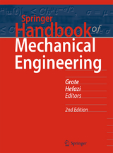 Springer Handbook of Mechanical Engineering - Grote, Karl-Heinrich; Hefazi, Hamid