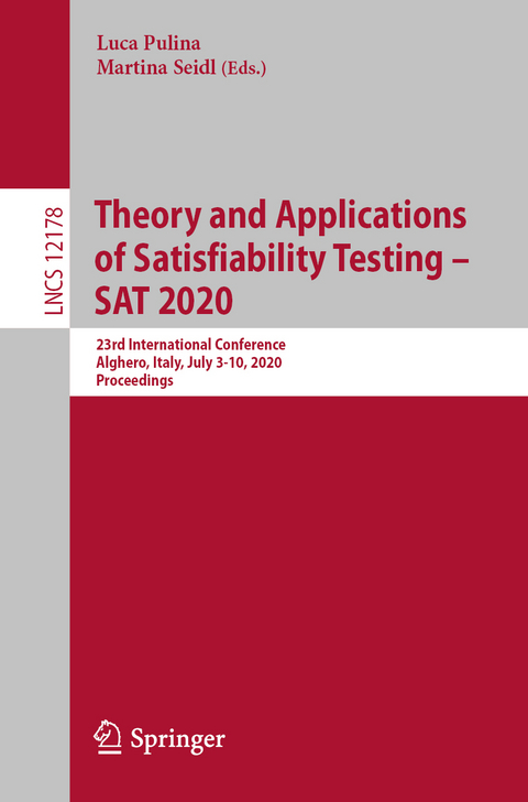 Theory and Applications of Satisfiability Testing – SAT 2020 - 