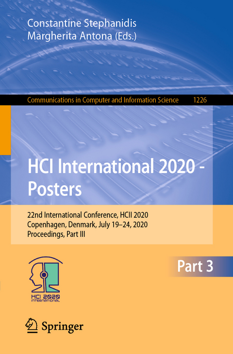 HCI International 2020 - Posters - 