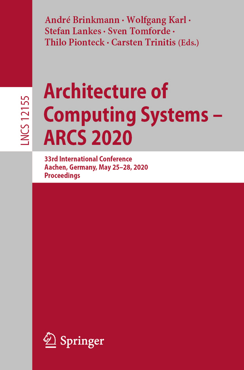 Architecture of Computing Systems – ARCS 2020 - 