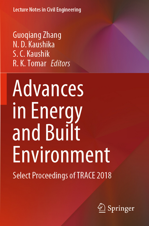 Advances in Energy and Built Environment - 