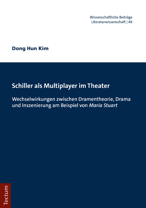 Schiller als Multiplayer im Theater - Dong Hun Kim