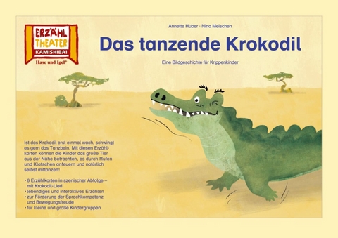 Das tanzende Krokodil / Kamishibai Bildkarten - Annette Huber, Nina Meischen